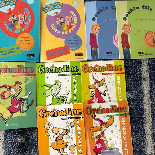French Learning Books for Children used