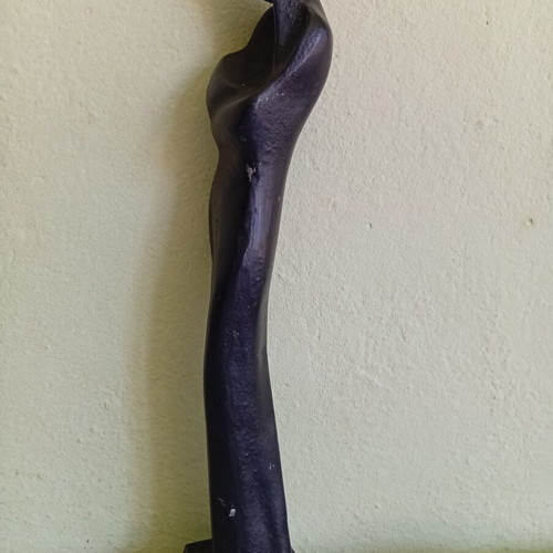 Sculpture "Motherhood" cast iron 37 cm used