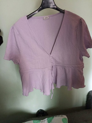 Lilac t-shirt like new, size M