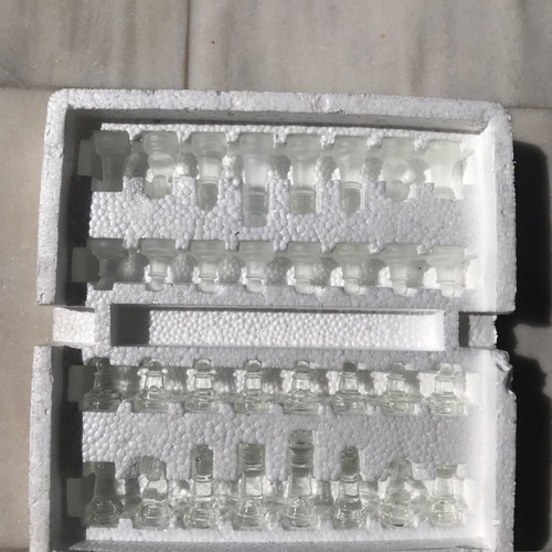Johnnie Walker exclusive chess set glass, like new