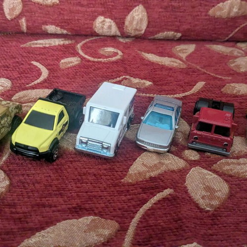 Hot Wheels, Matchbox and Majorette toy cars used 1:64 scale set