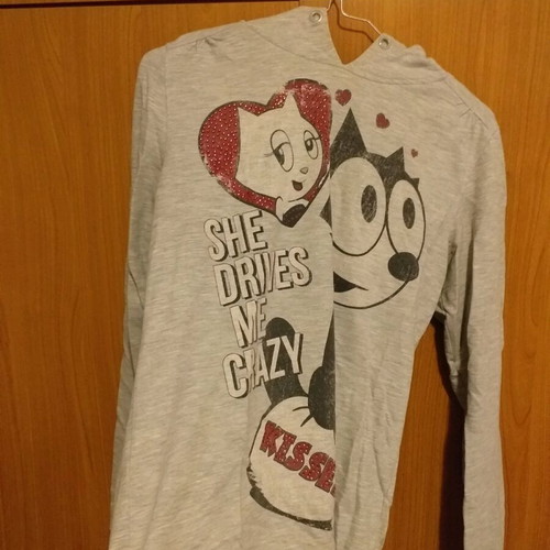 Sweatshirt with design like new