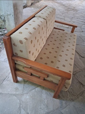 Sofa bed used, dimensions 1.20 x 1.90 m