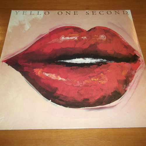 YELLO One Second vinyl used, original Greek edition 1987