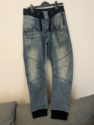 Jean Crosshatch pants size 30 used, blue
