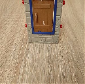 Playmobil κομμάτι πόρτα με τοίχο