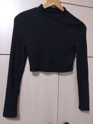 Black blouse like new, size S