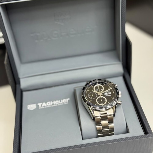 Tag Heuer Carrera Chronograph Automatic CV 2010 like new, silver