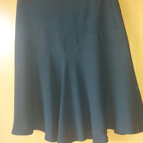 Zara A-line skirt black, like new, size XL