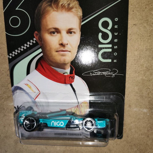 Hot Wheels Diecast Nico Rosberg F1 Car Set of 3 New