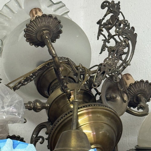Vintage ceiling lights, set of two