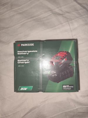 PARKSIDE X20V Team μπαταρία 20V 4Ah και φορτιστής 4.5A σετ
