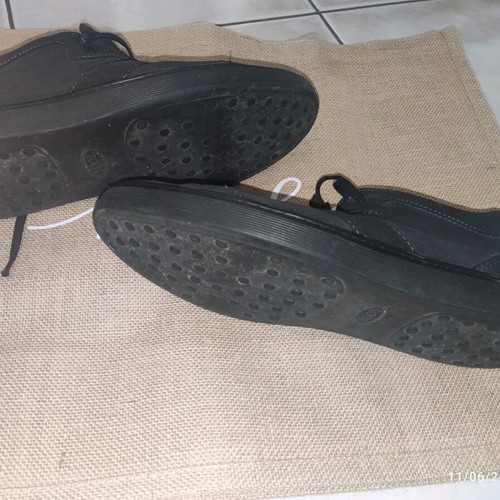 Tod’s black suede sneakers used, size 42.5-43