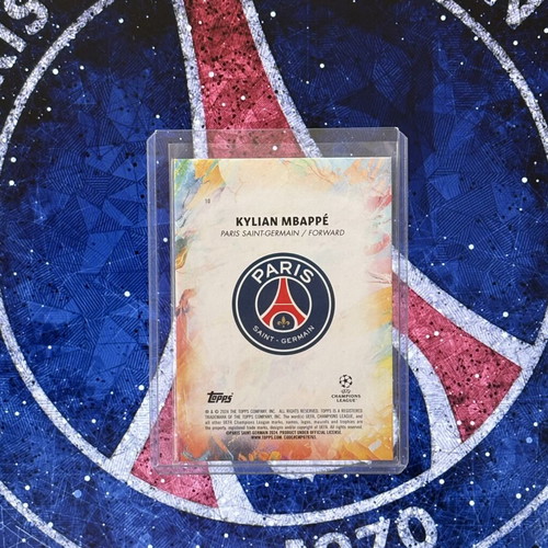 Kylian Mbappe Topps Inception 23-24 UCL card like new
