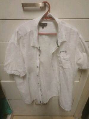 Men's summer shirt XXL white like new
