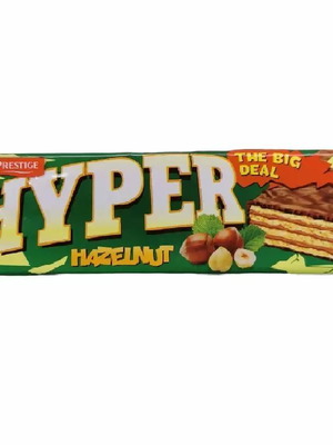 Hyper wafer hazelnut 50gr new