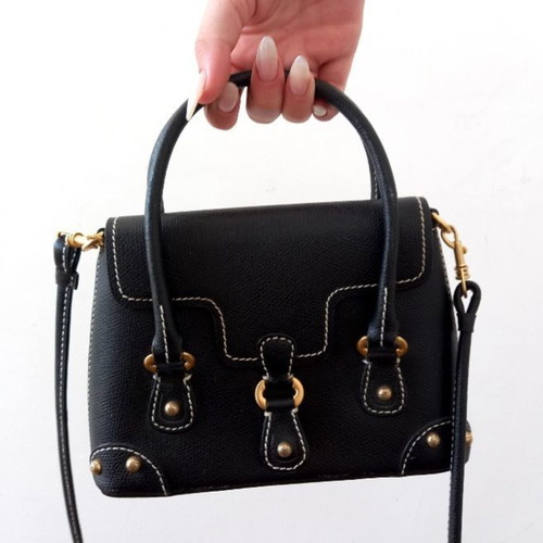Folli Follie bag used, black with gold details
