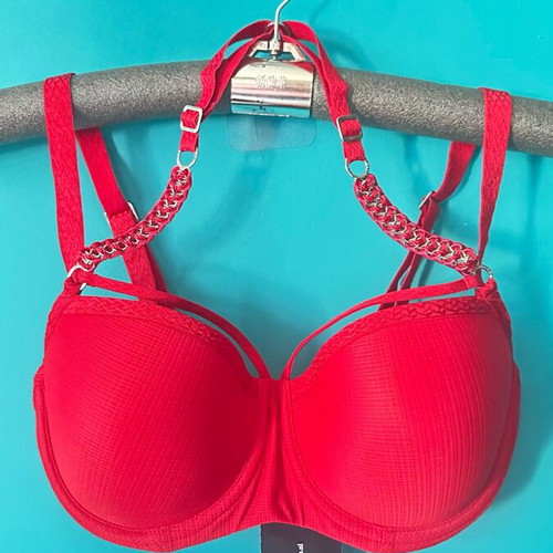 Marlies Dekkers Balcony bra new, size 70D, red