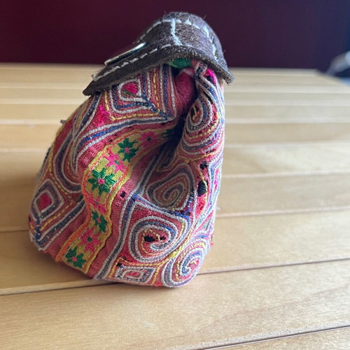 Boho Ethnic Small Handmade Wallet from Thailand like new, colorful