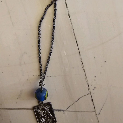 Car hanging religious icon used