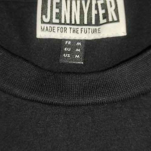 Jennyfer Fearless sports crop top like new, black with neon details