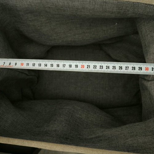 Home Decor fabric laundry basket like new