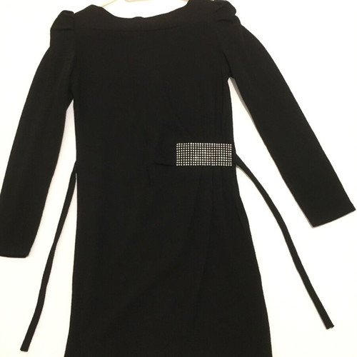Dress made in Italy like new, size S, black with strass design