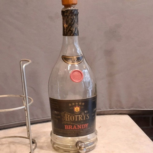 Botrys brandy bottle used with tap