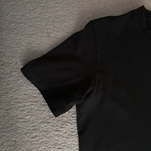 Adidas Originals Trefoil Essentials cotton t-shirt black size S