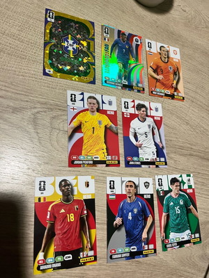 Κάρτες συλλεκτικές FIFA 365 Adrenalin XL World Cup 2026 σαν καινούργιες, σετ 8