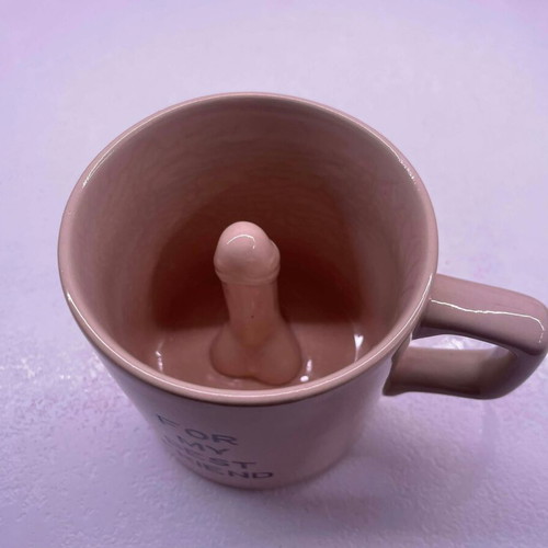 Set of 2 spicy humorous mugs used for coffee