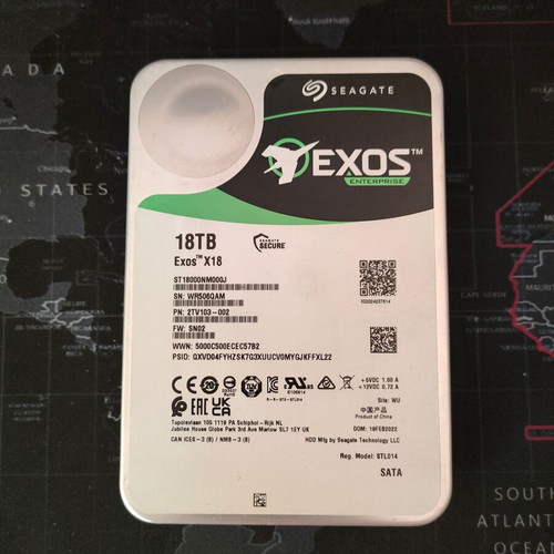 Seagate Exos X18 18TB HDD drive