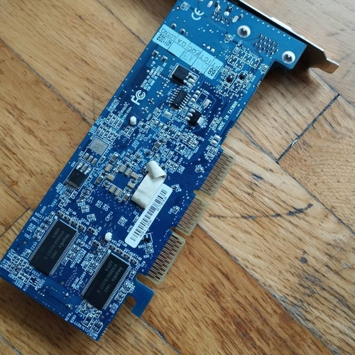 Gigabyte ATi Radeon 9200SE 128MB AGP graphics card used
