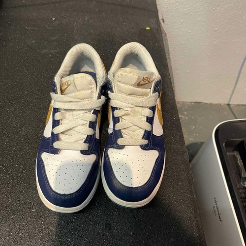 Nike Dunk Low sneakers used, size 33, blue