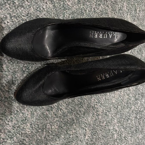 Ralph Lauren pumps used, black, size 37.5-38