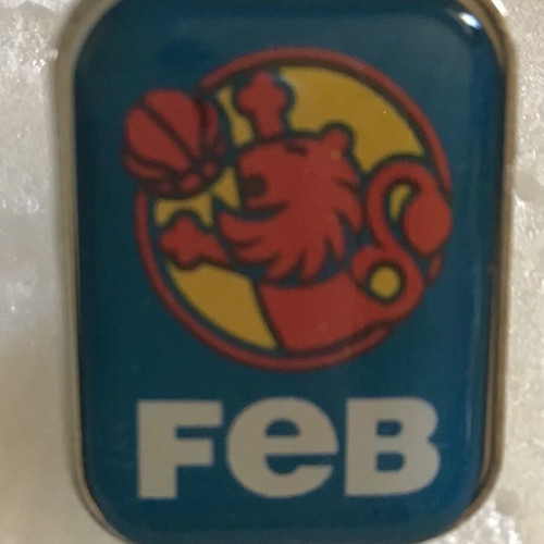 Pin of Spanish Basketball Federation new, authentic