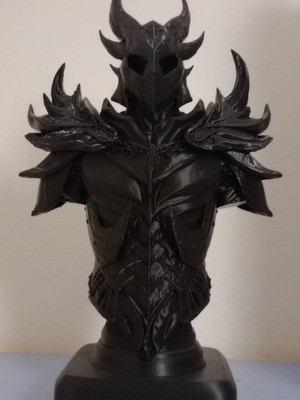 Daedric Armor 40cm new for decoration and Skyrim fans