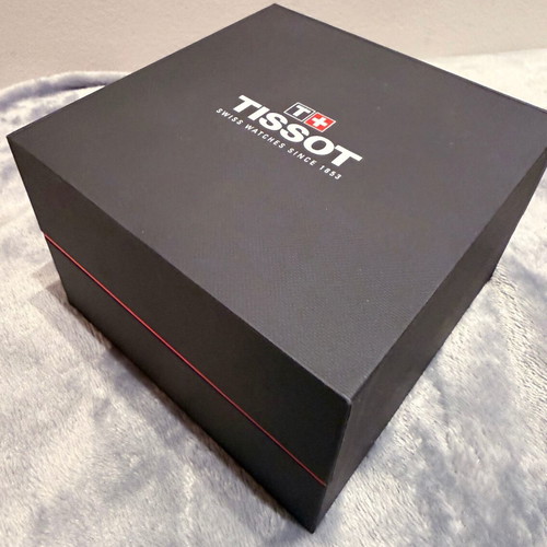 Κουτί ρολογιού TISSOT καινούργιο, μαύρο