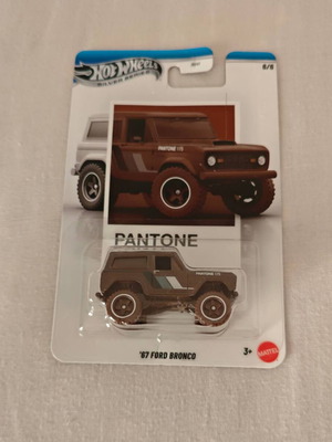 Hot Wheels Pantone '67 Ford Bronco new