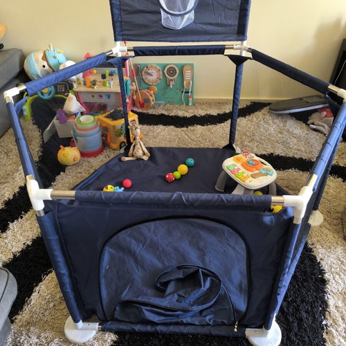 Hexagonal Baby Playpen used, 120x110cm