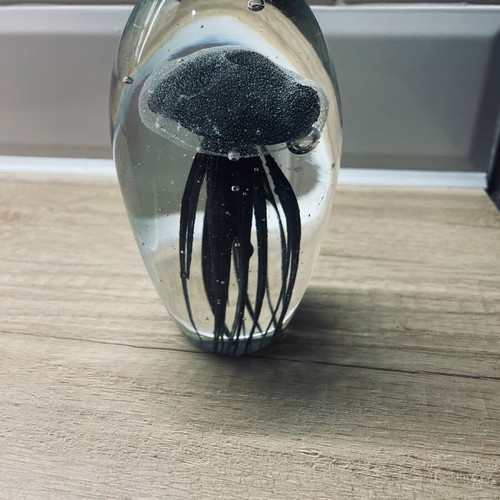 Murano glass jellyfish collectible used decoration