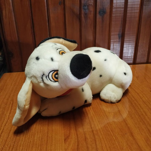 Plush dogs used, set of 3, approximately 30 cm