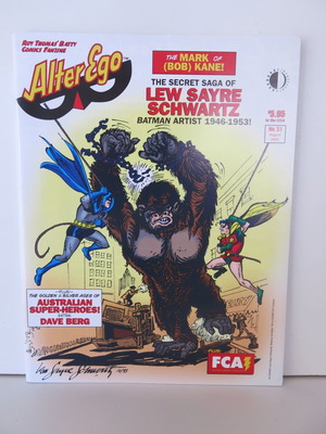 Alter Ego Magazine #051 new, Lew Sayre Schwartz tribute