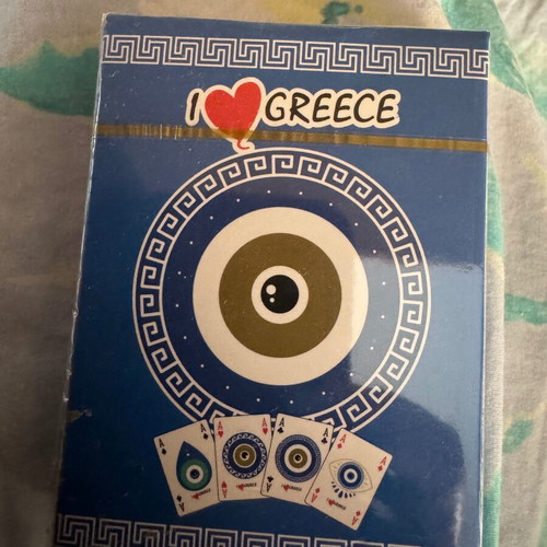 I Love Greece Playing Cards new, sealed
