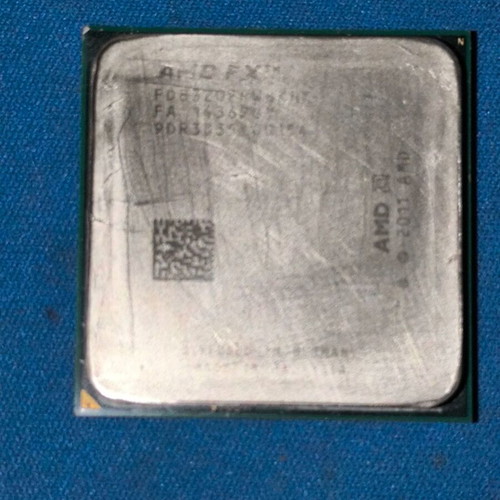 AMD FX-8320 processor used, fully functional with 8 cores