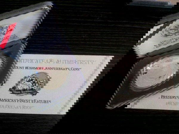 USA DOLLAR 1991 PROOF SILVER