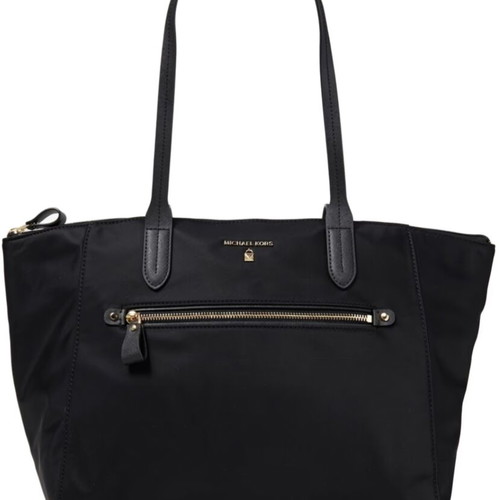 Michael Kors shoulder bag used, black and gold