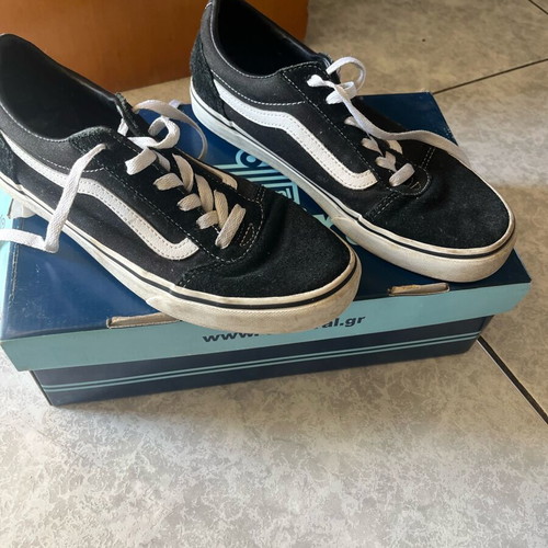 Vans Old Skool used, size 39, black sneakers