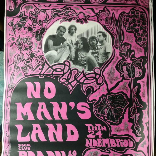 Αφίσα No Man's Land Live Ρόδον κλαμπ μεταχειρισμένη