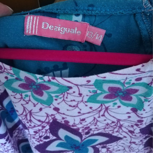 Desigual dress for girls 13-14 years like new, multicolor